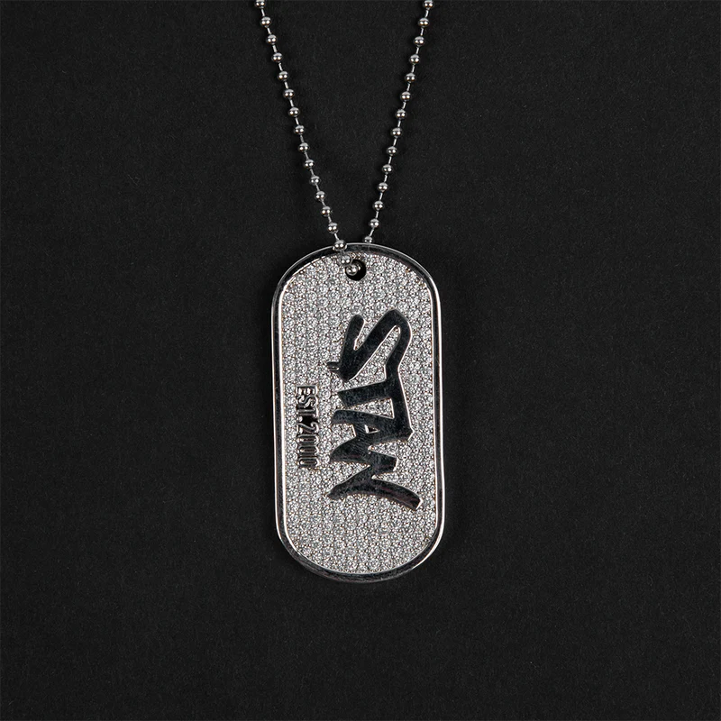 Dog Tag Pendant Necklace