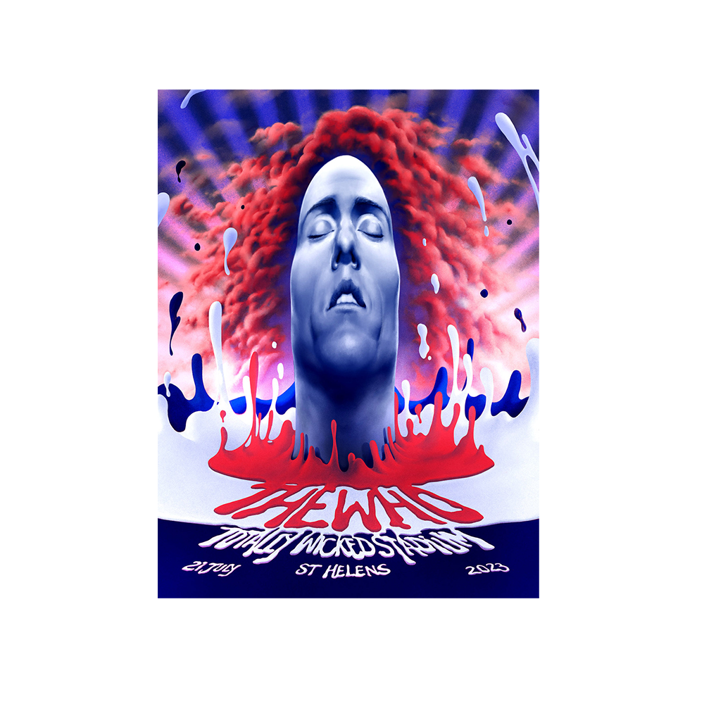 The Who St Helen Poster