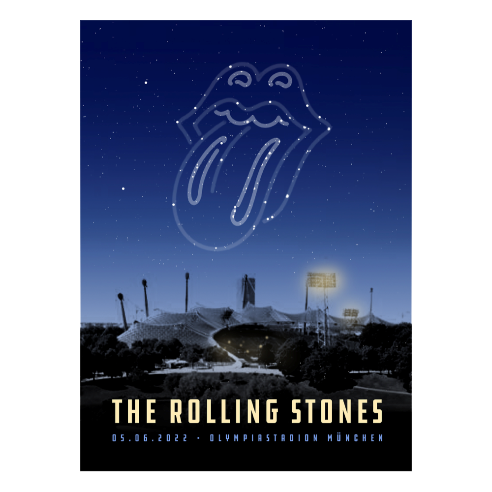 The Rolling Stones Munich Litho