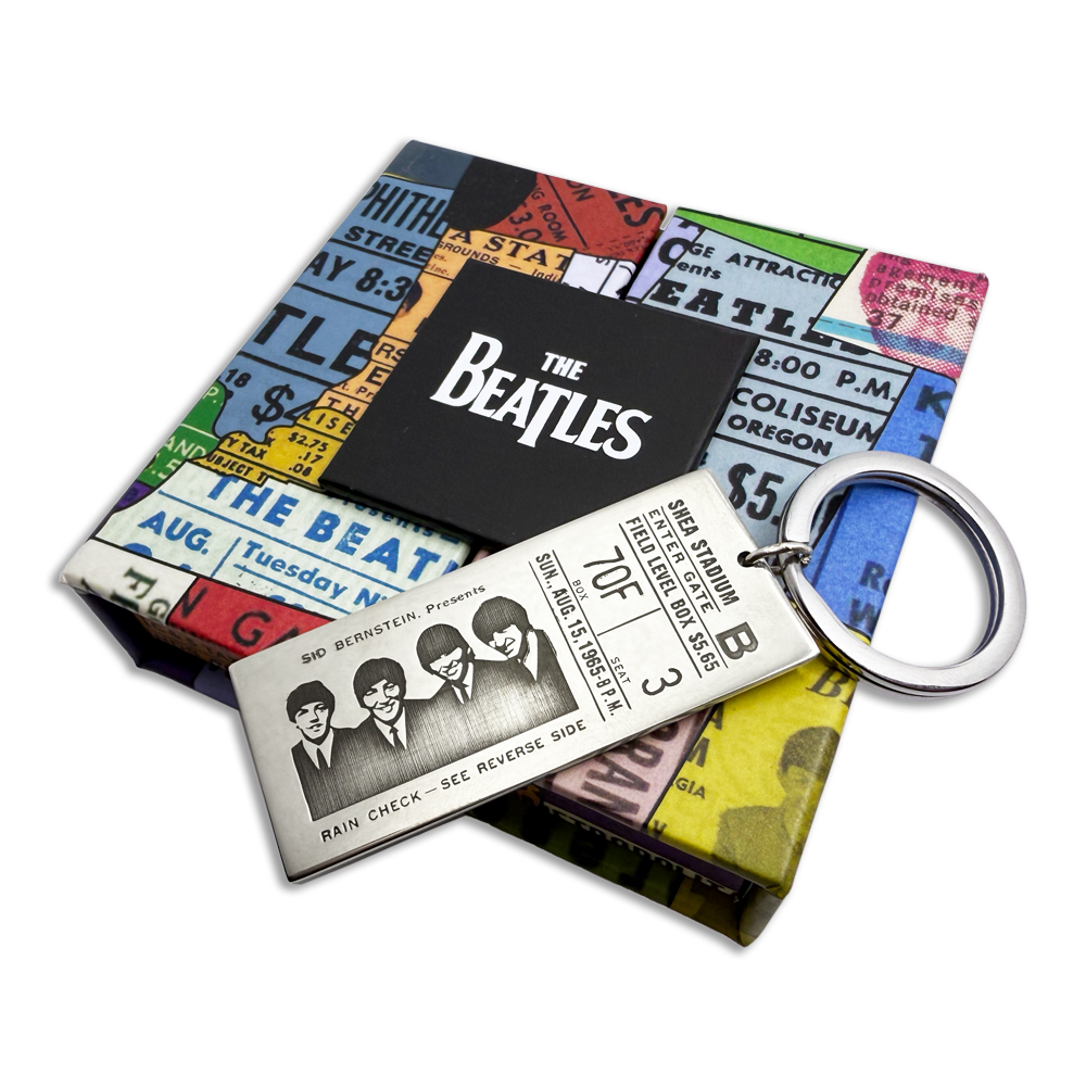 The Beatles Ticket Necklace