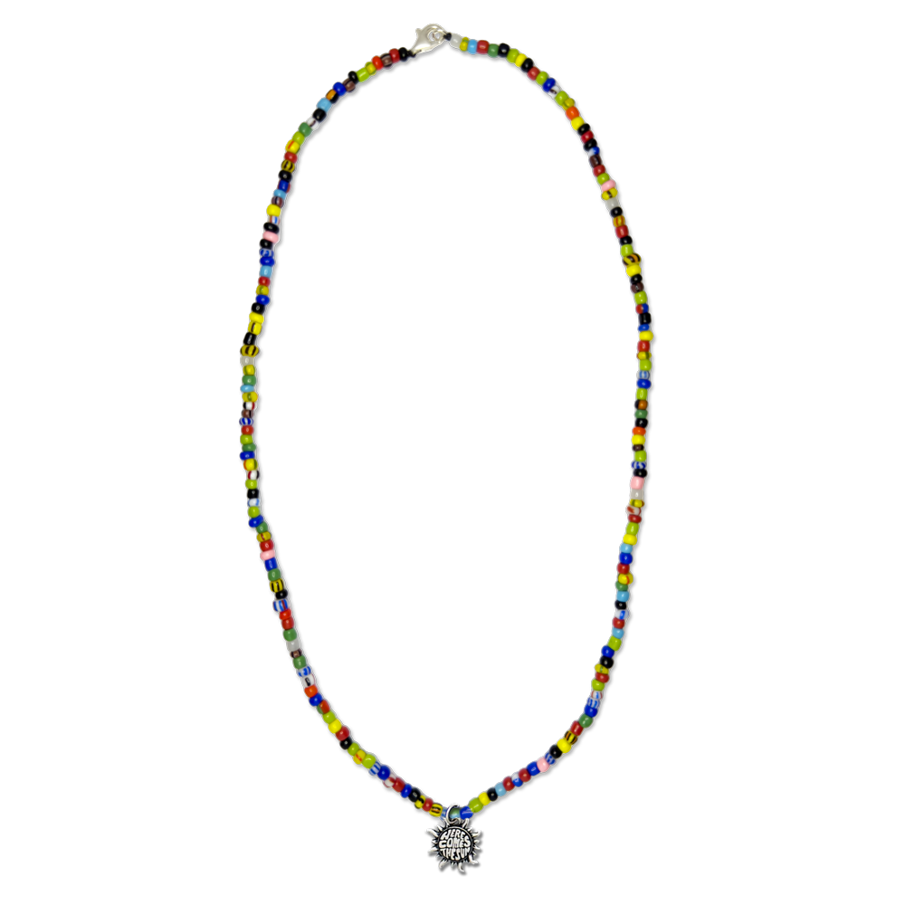 The Beatles Here Comes the Sun Beaded Necklace