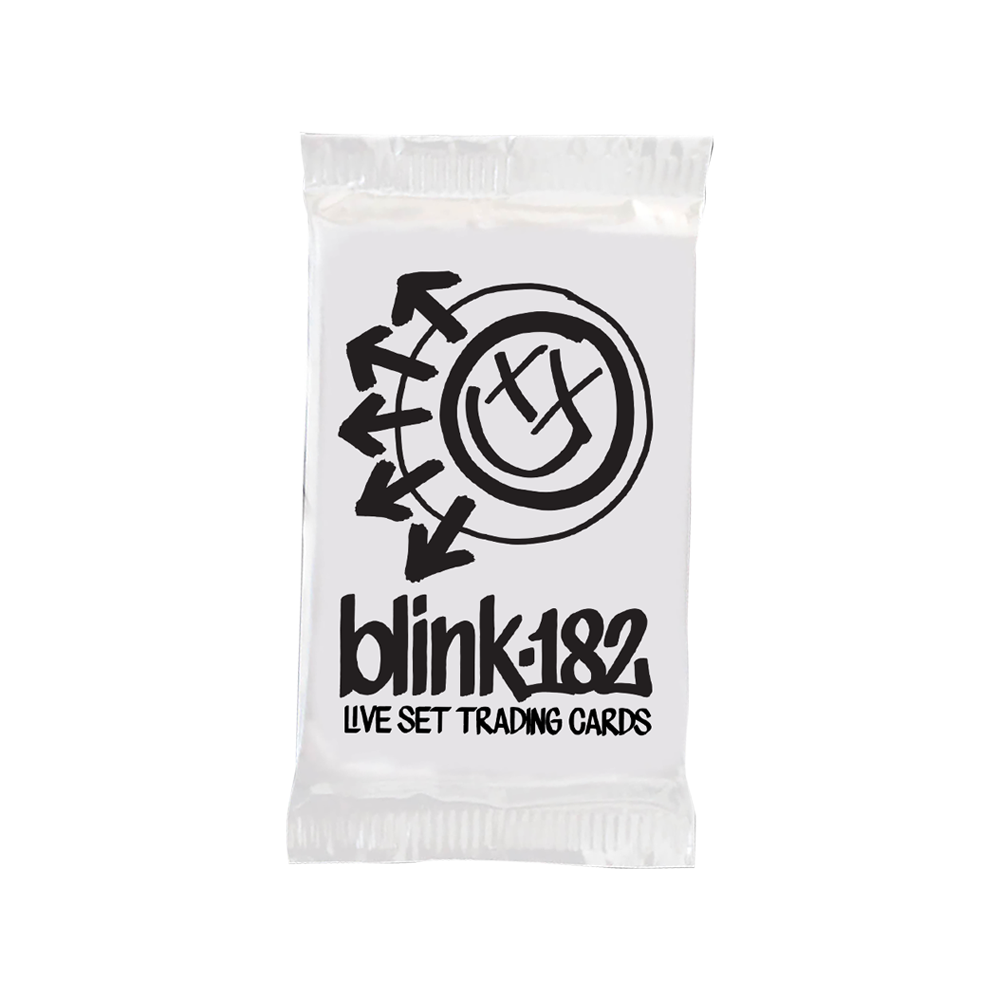 blink-182 Live Set Tour Trading Cards
