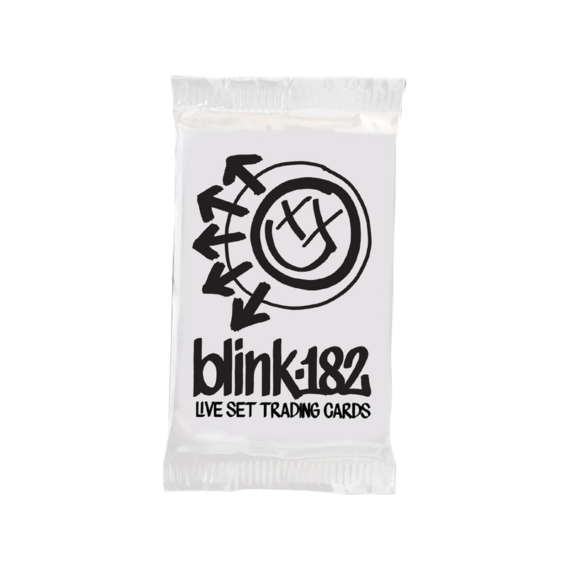 blink-182 Live Set Tour Trading Cards