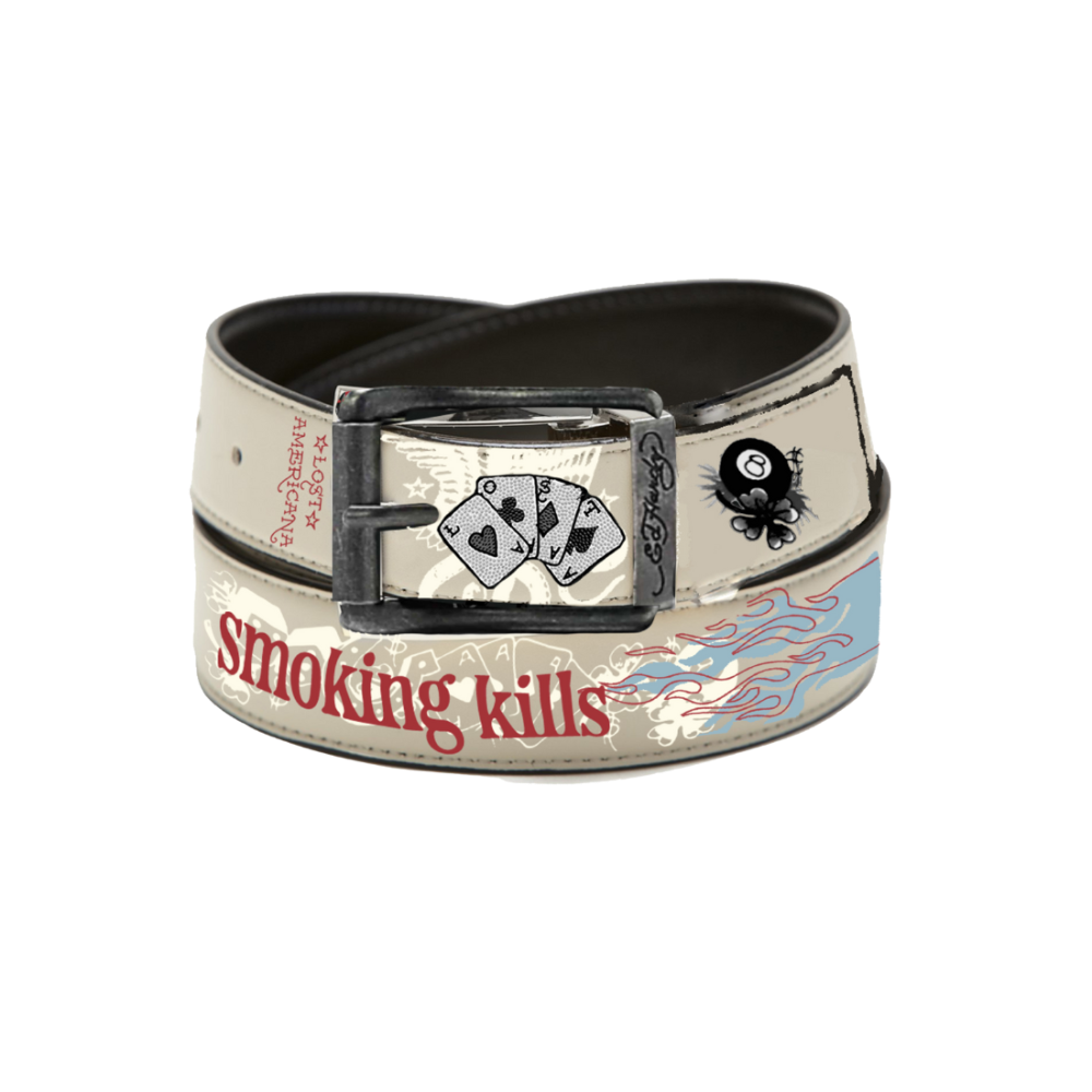 Machine Gun Kelly X Ed Hrdy Leather Belt