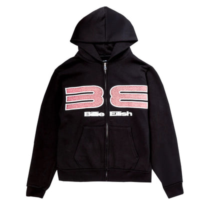 BE Zip Up Hoodie - Black