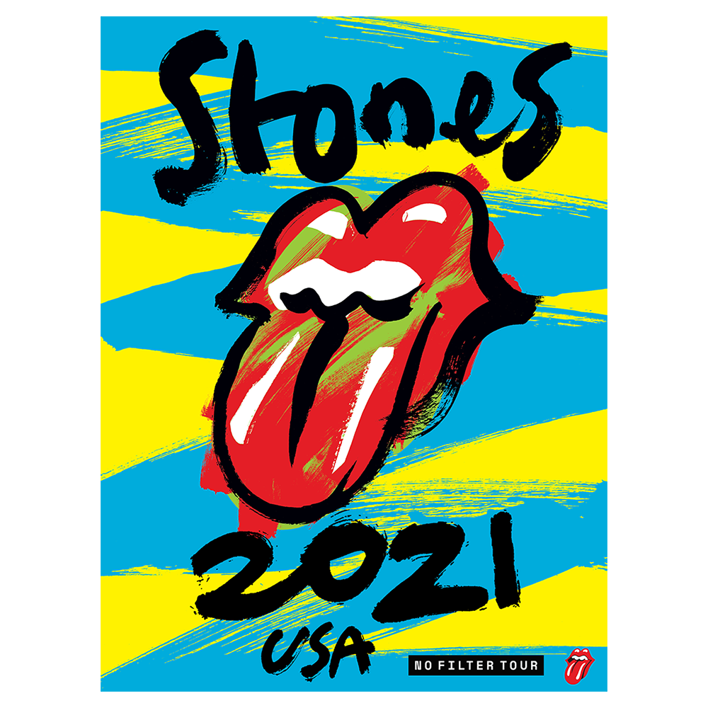 The Rolling Stones Stones 2021 Admat Litho