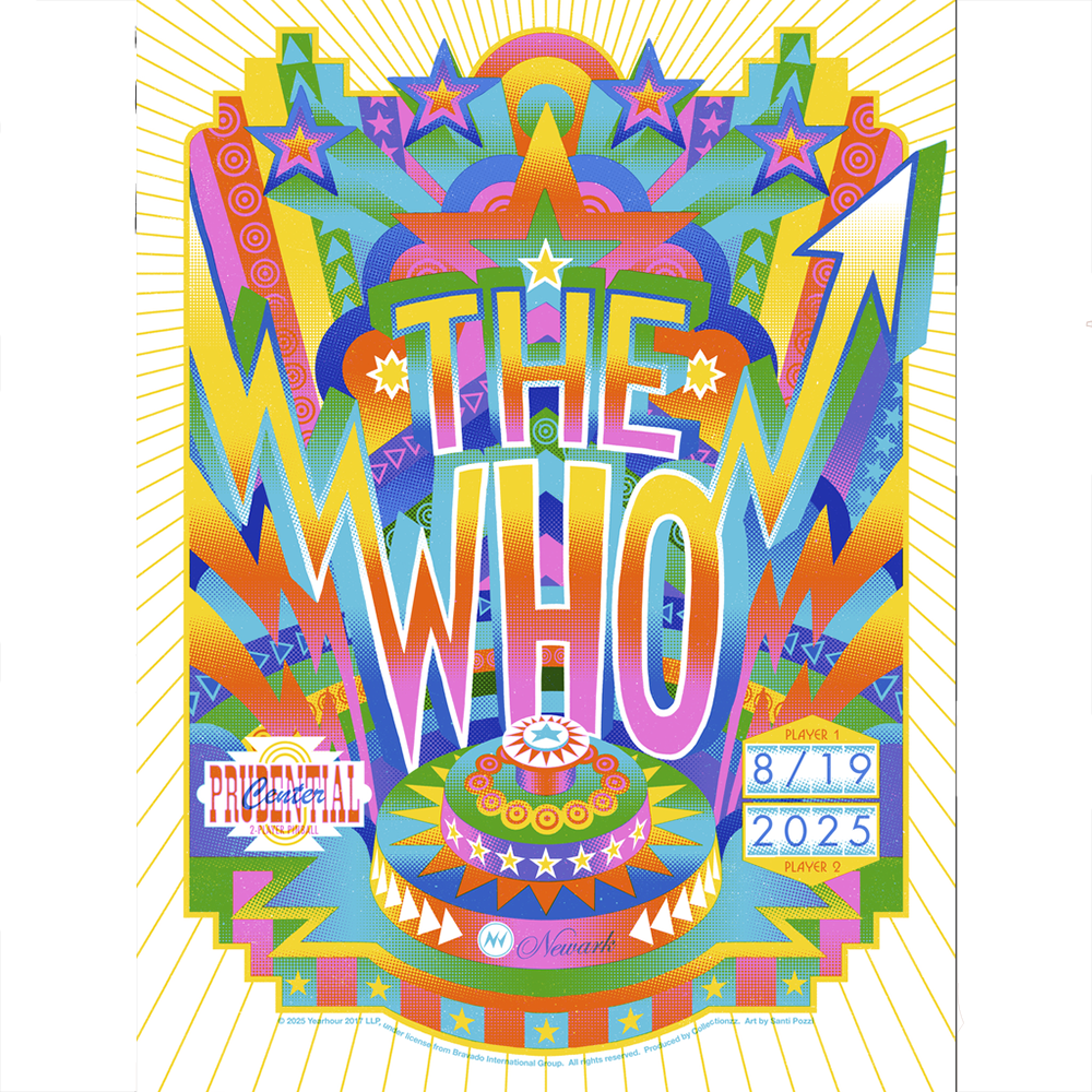 The Who Newark Poster