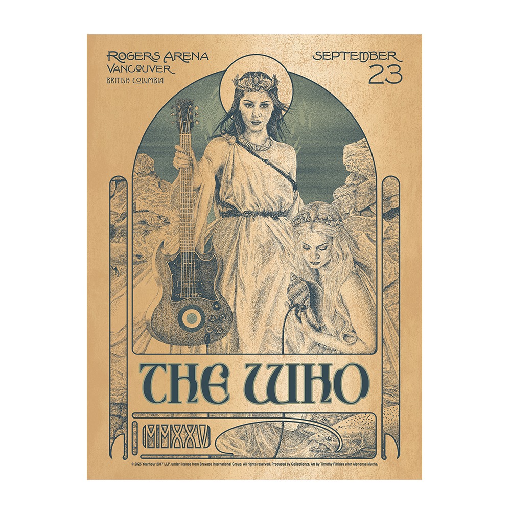 The Who Vancouver Poster