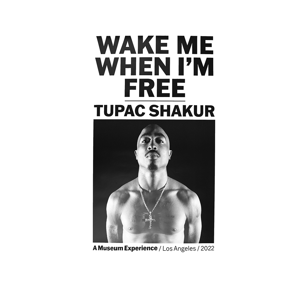 2Pac Exhibit Poster