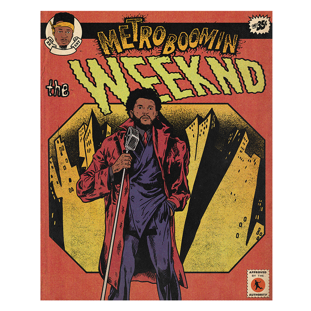 Metro Boomin The Weeknd Comic Poster