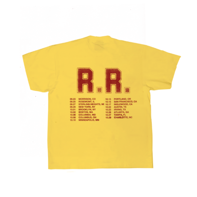 Renee Rapp Yellow Tour Tee
