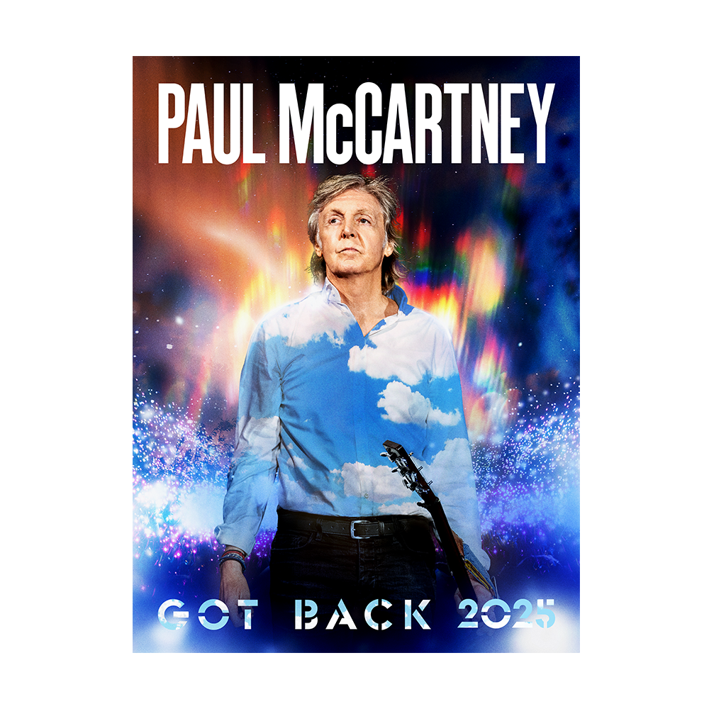 Paul McCartney Got Back Admat Photo Poster