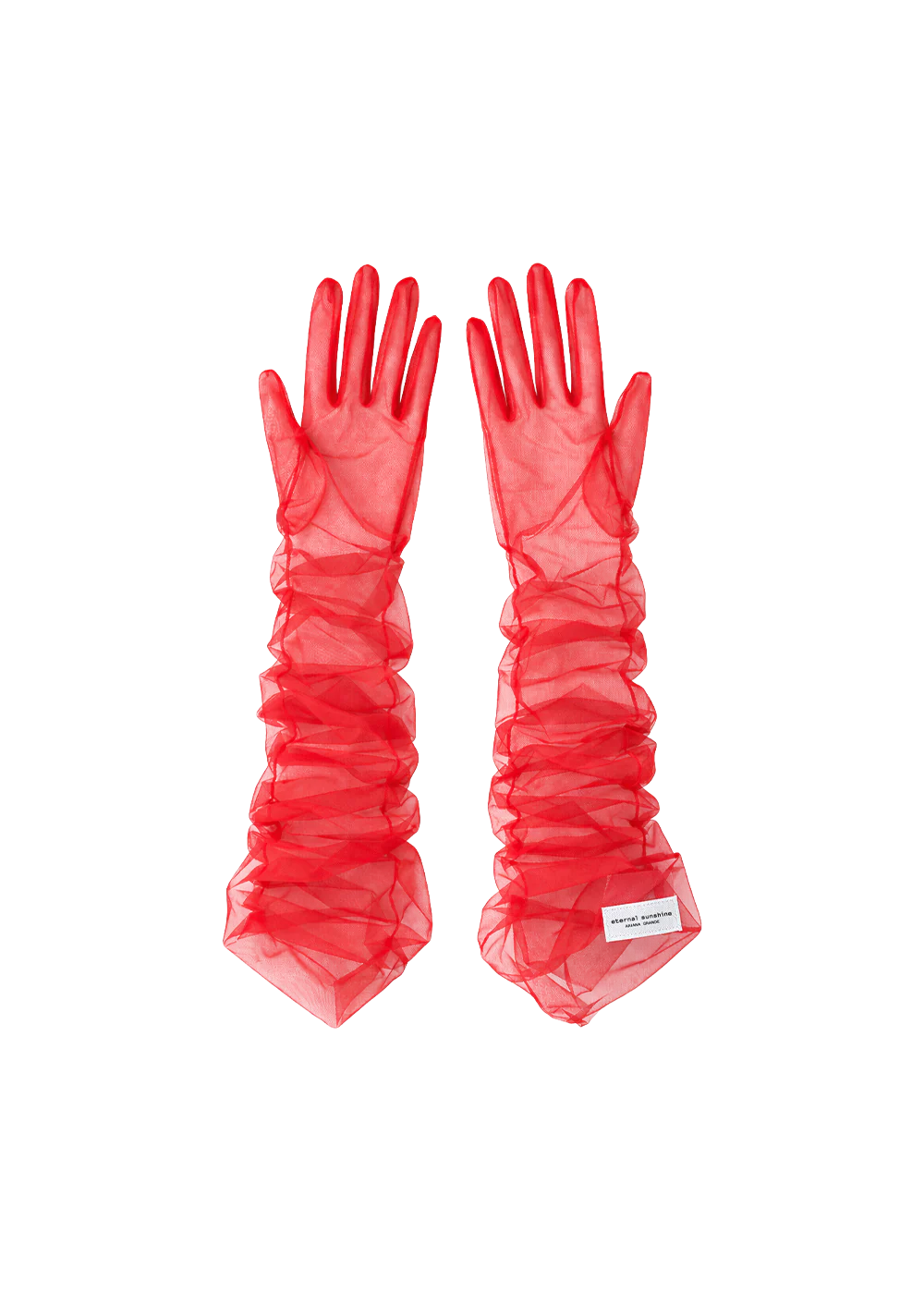 Ariana Grande Eternal Sunshine Red Gloves