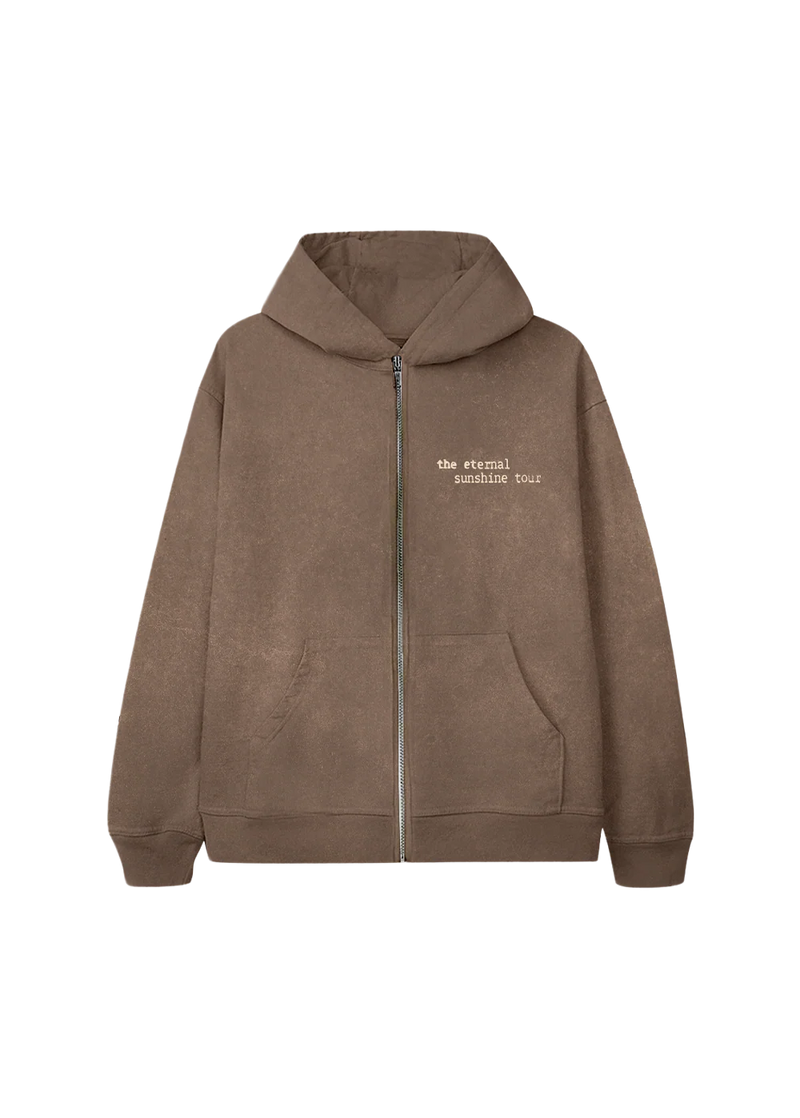 Ariana Grande The Eternal Sunshine Tour Dates Zip Hoodie