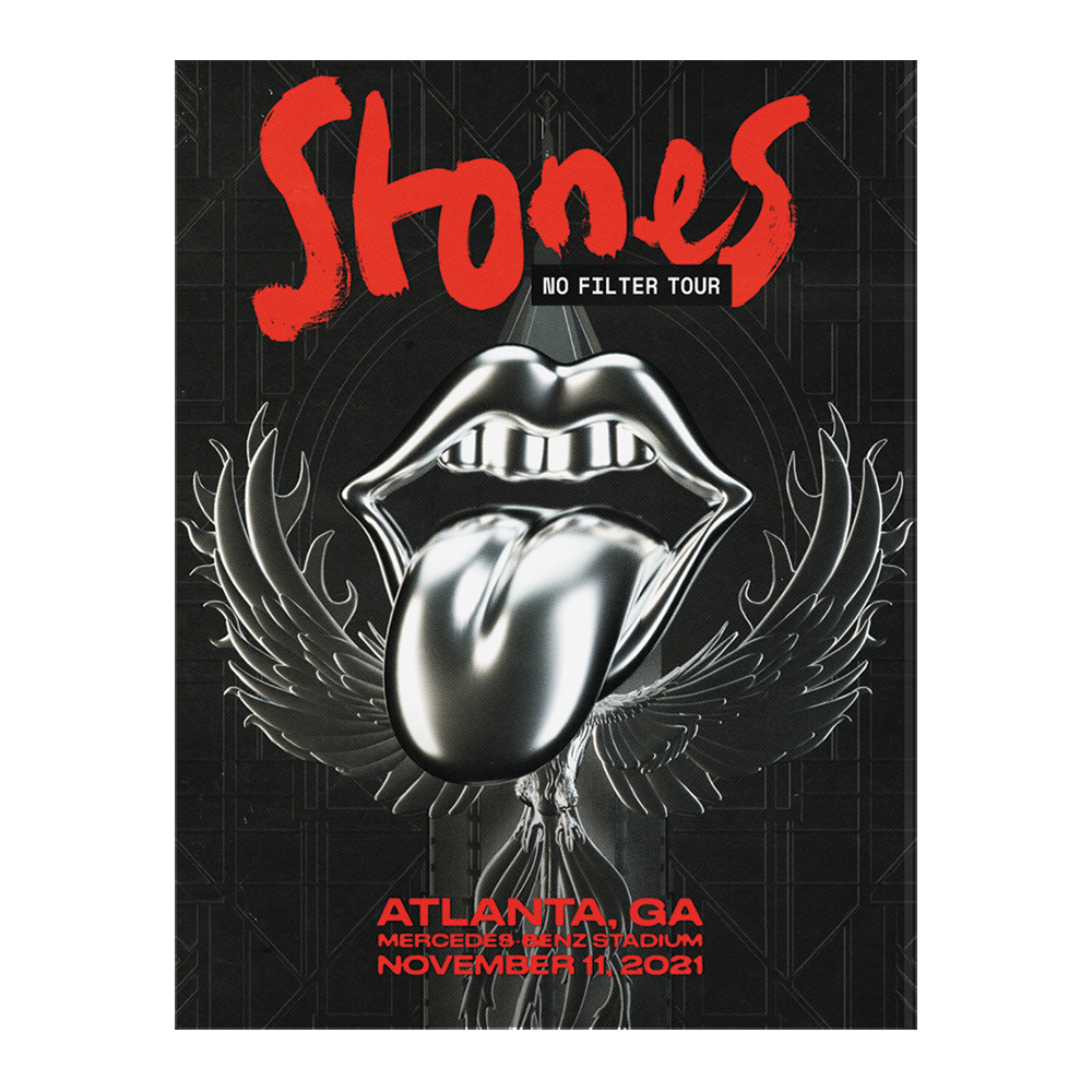 The Rolling Stones Atlanta Litho