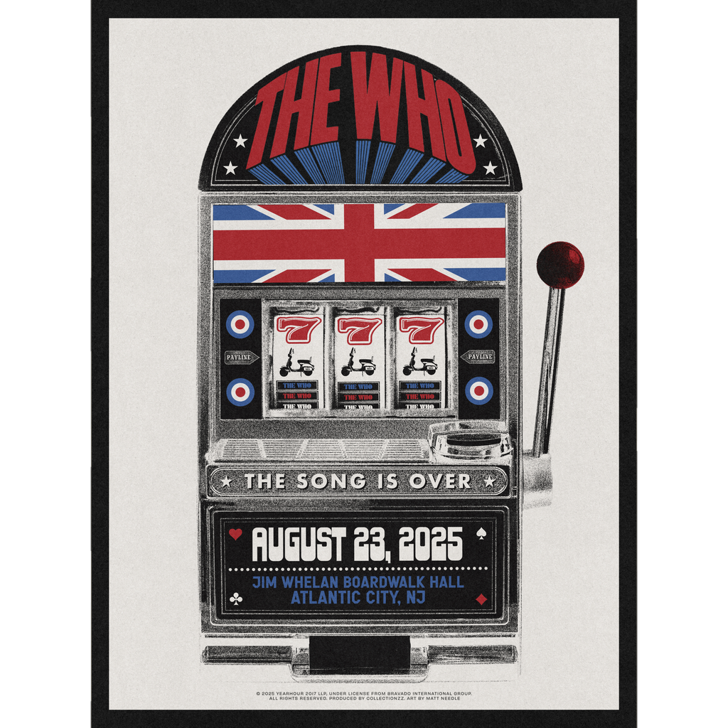 The Who Atlantic City Poster