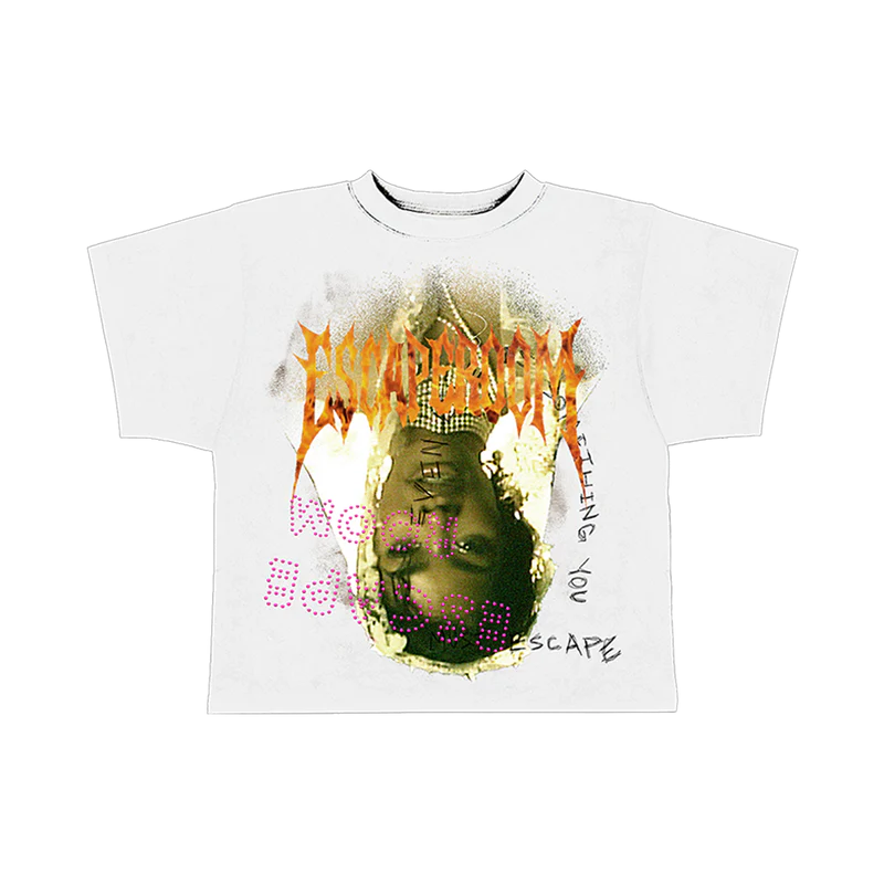 Rhinestone + Screenprint Tee