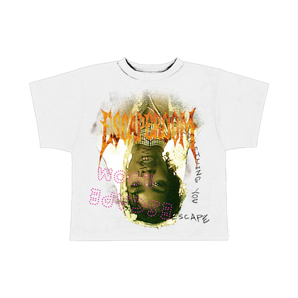 Rhinestone + Screenprint Tee