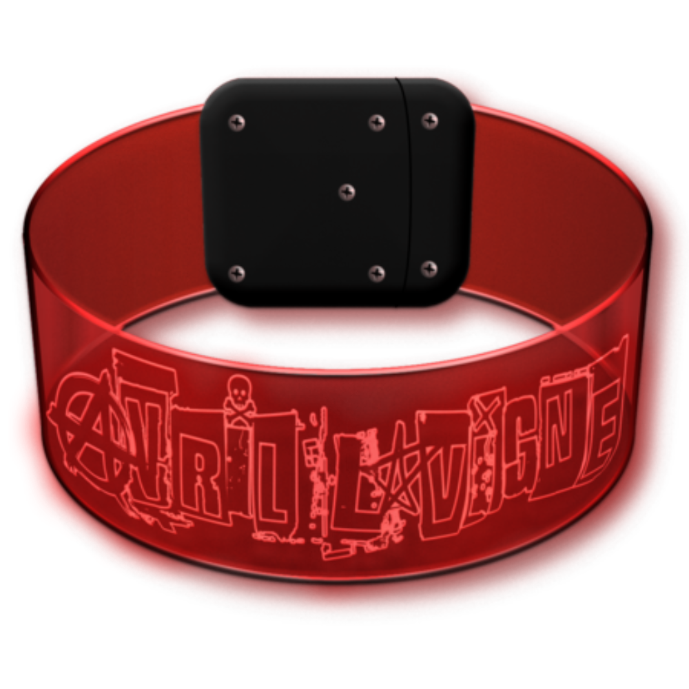 Avril Lavigne Light Up Red Bracelet