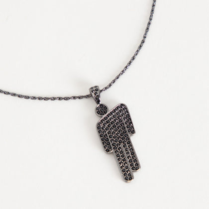 Billie Eilish Black Blohsh Necklace
