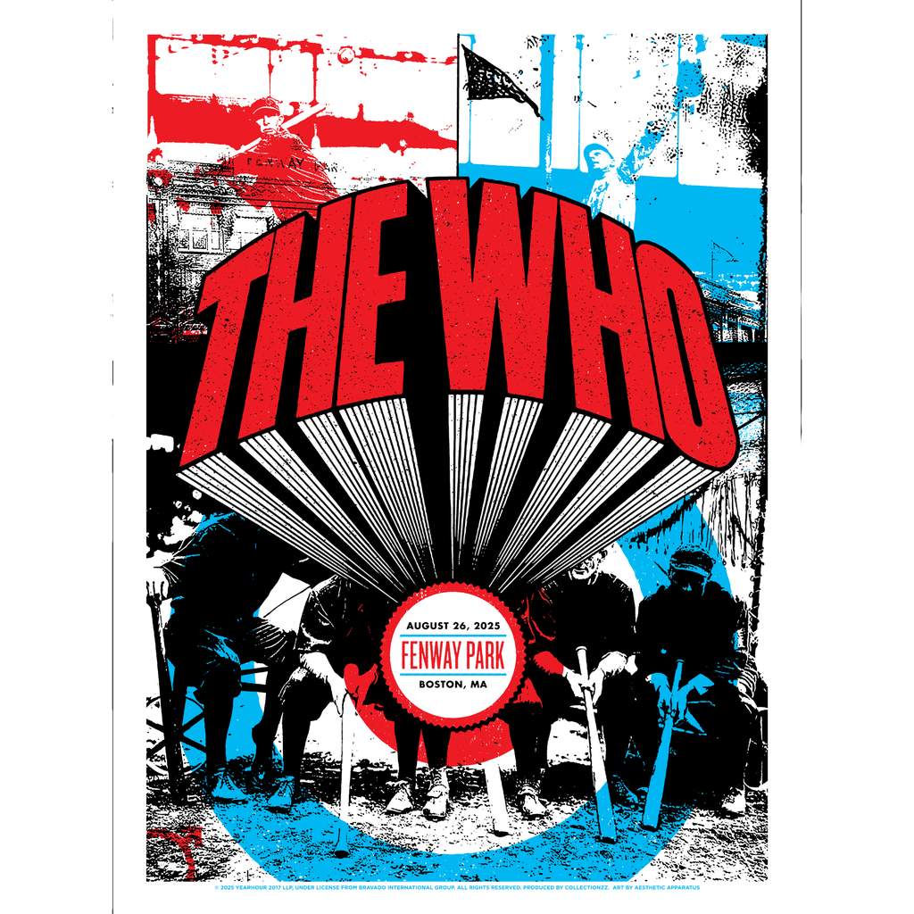 The Who Boston Poster