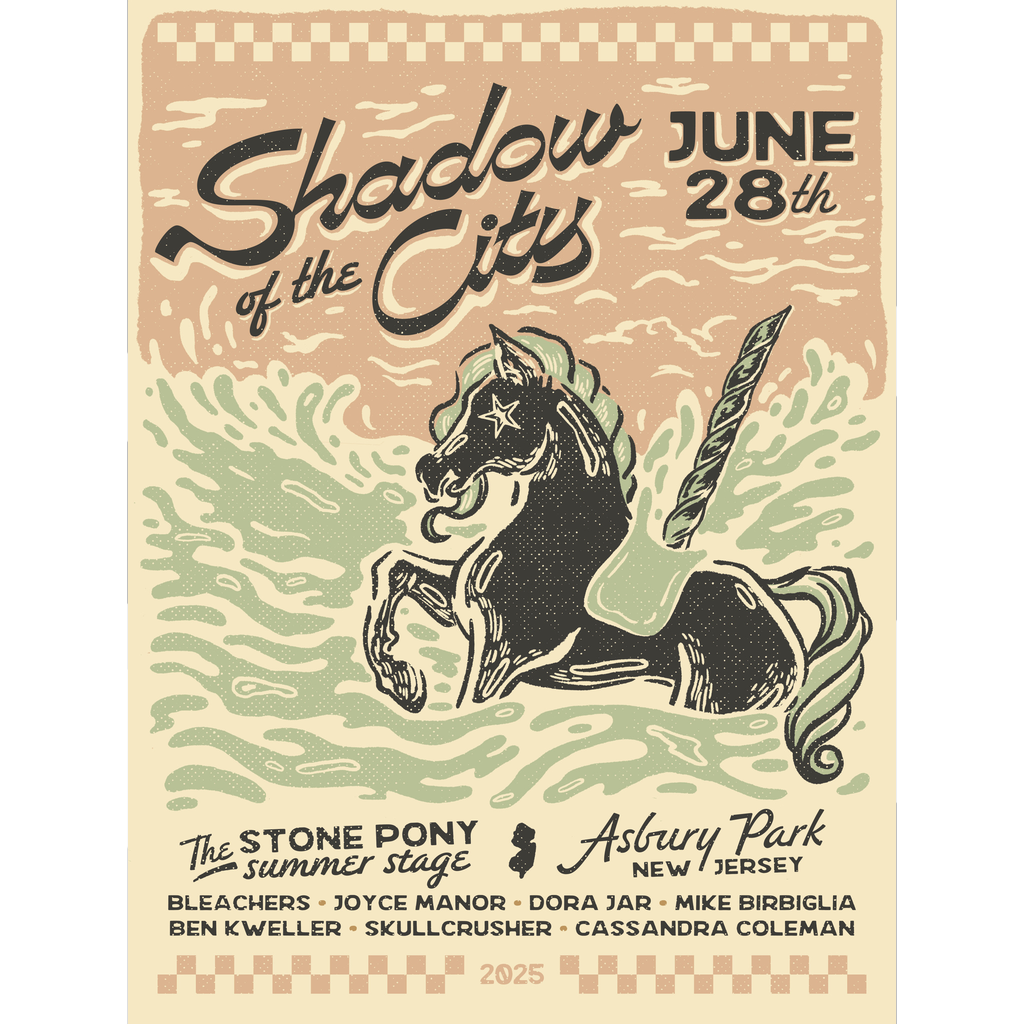 Bleachers Stone Pony Horse Poster