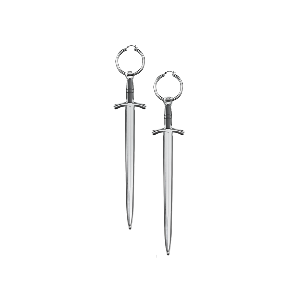Greta Van Fleet Sword Earrings