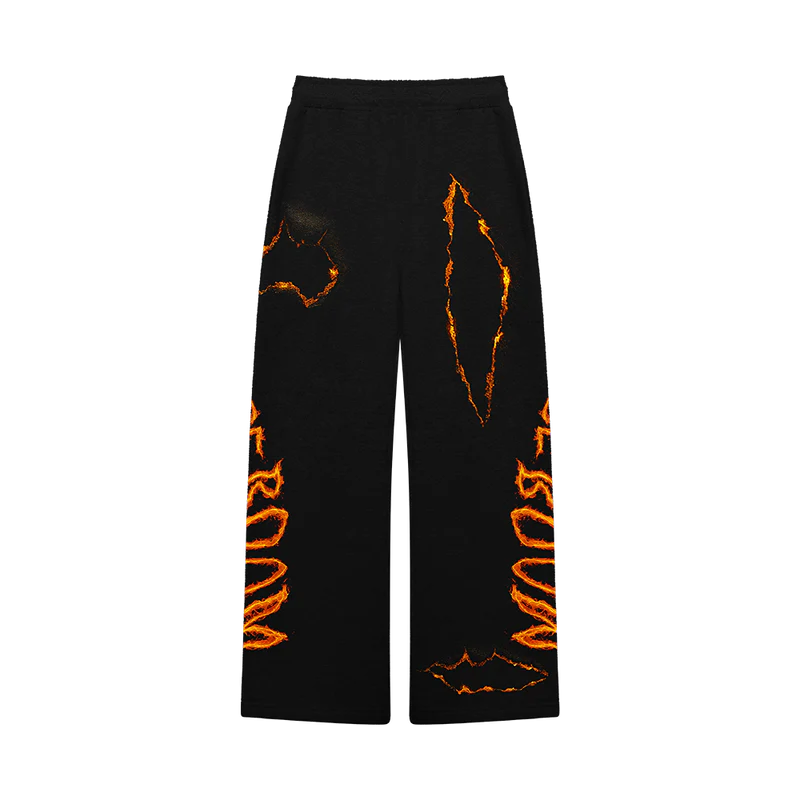 Over-seam Printed Sweatpant