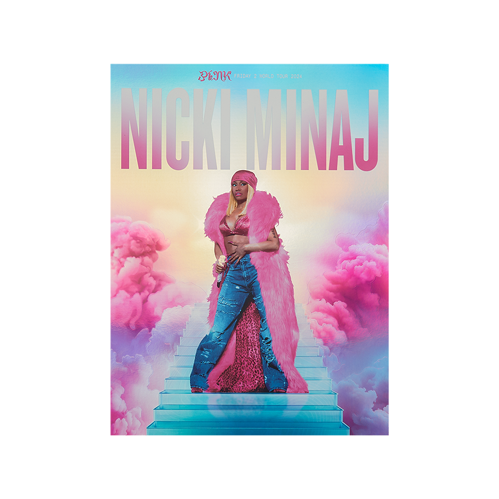 Nicki Minaj Queen in the Clouds Poster