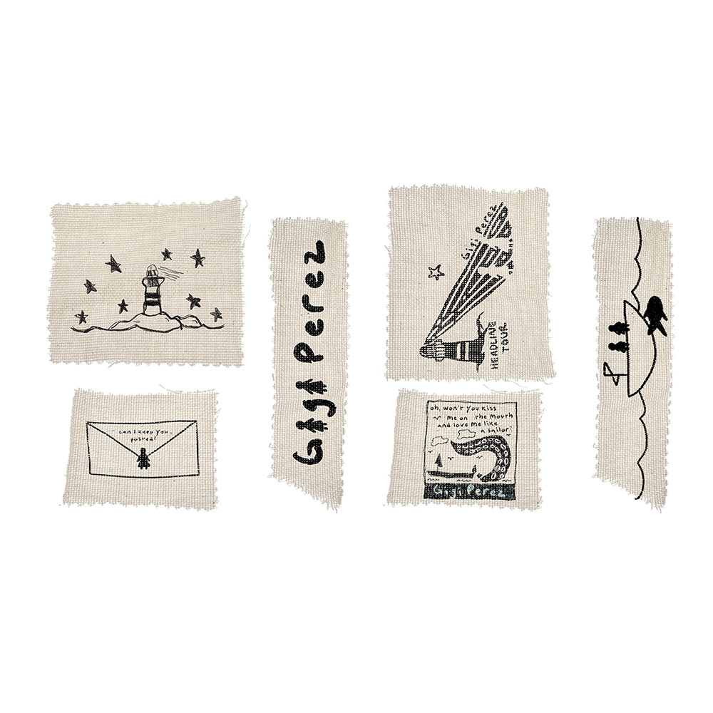Gigi Perez Fabric Patch Set