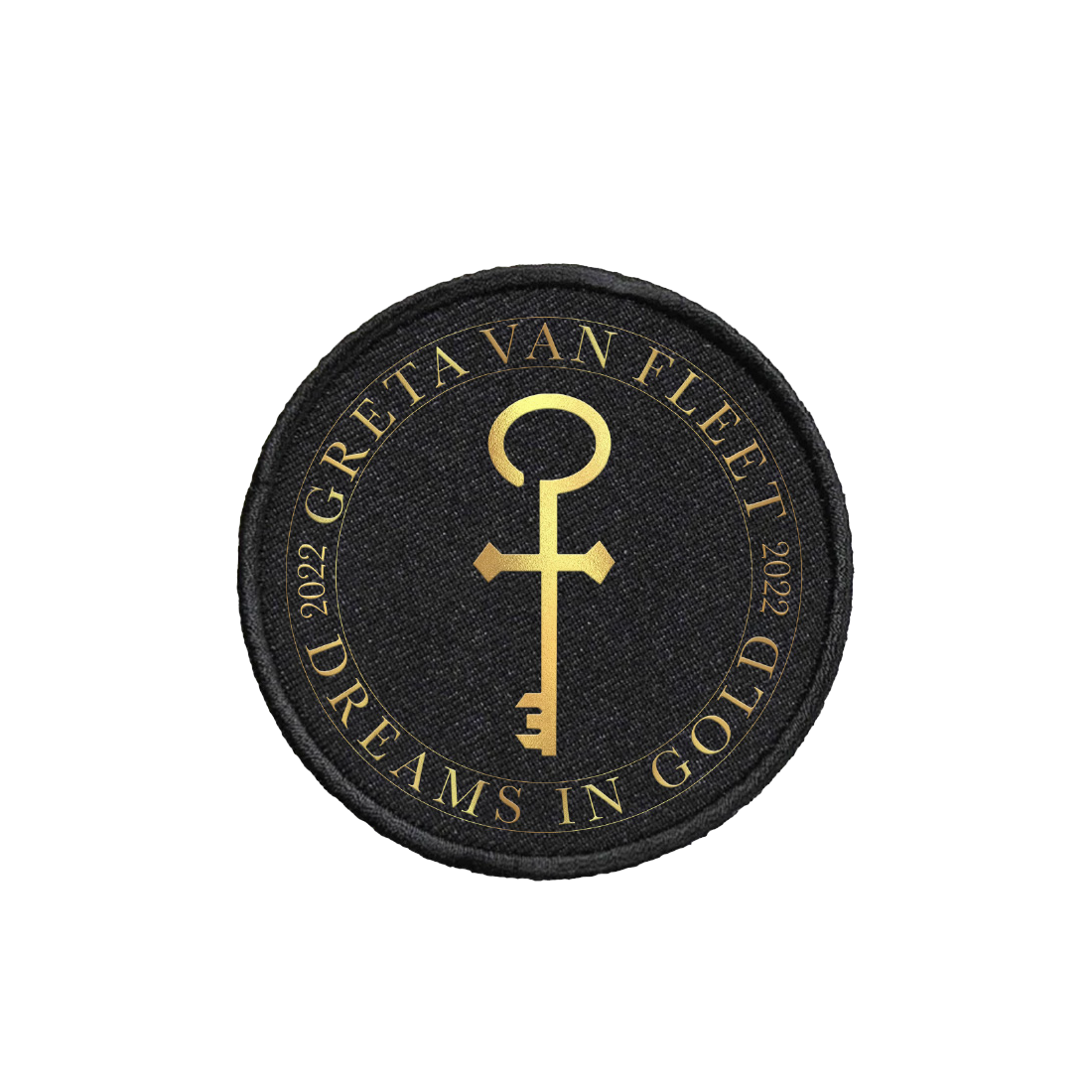 Greta Van Fleet Key Embroidered Patch