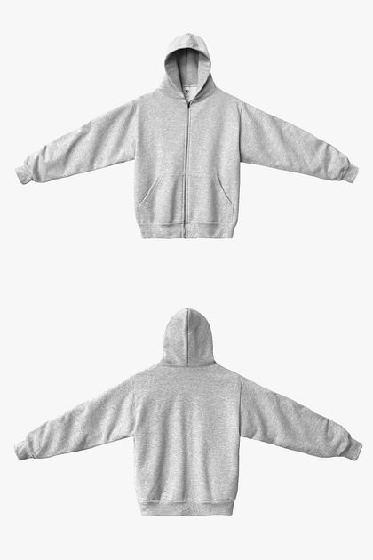 Heavy Fleece Zip Up 14 oz