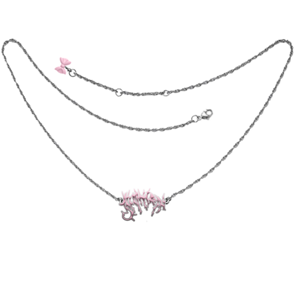 Jazmin Bean Logo Necklace