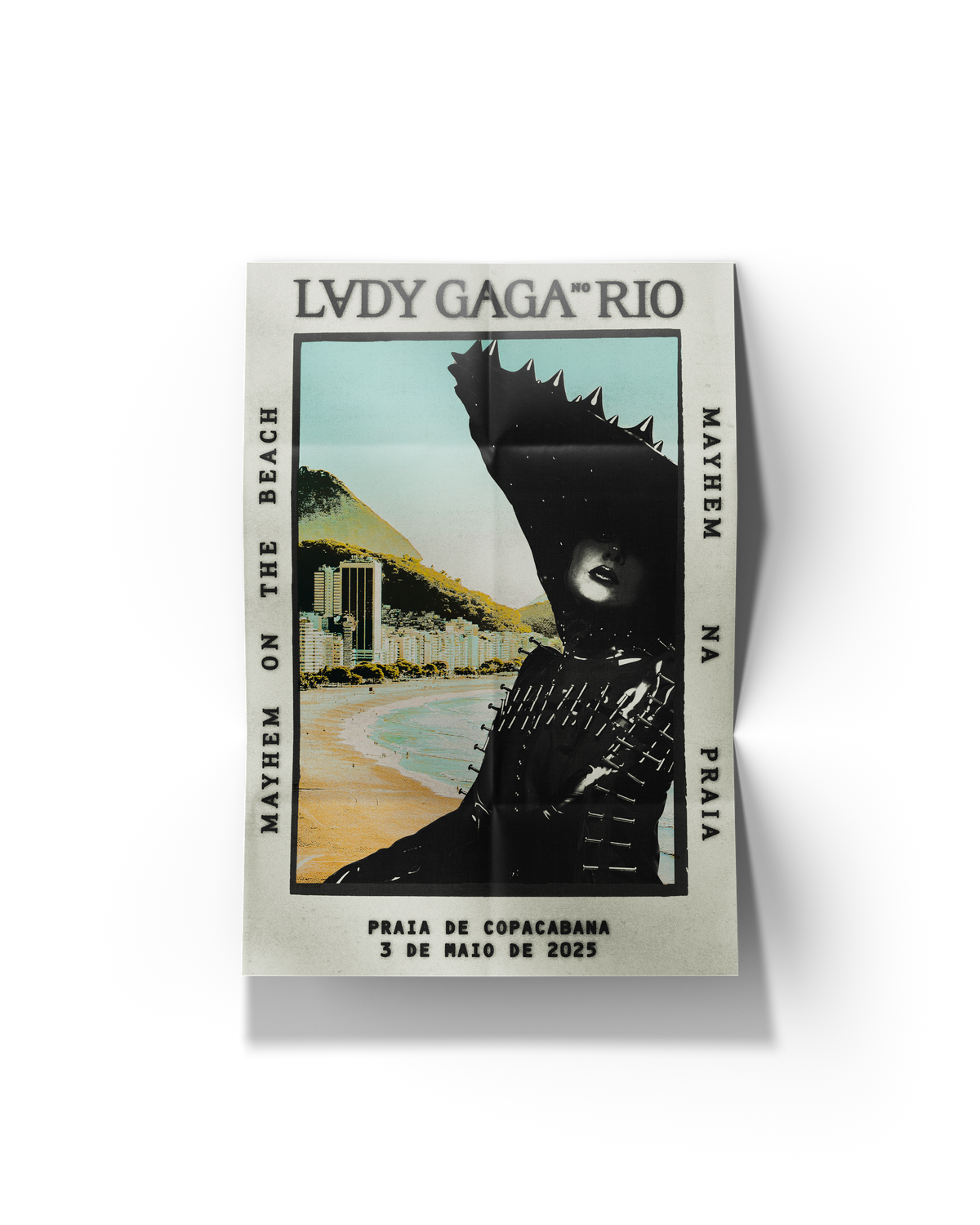 Lady Gaga Mayhem Rio Poster