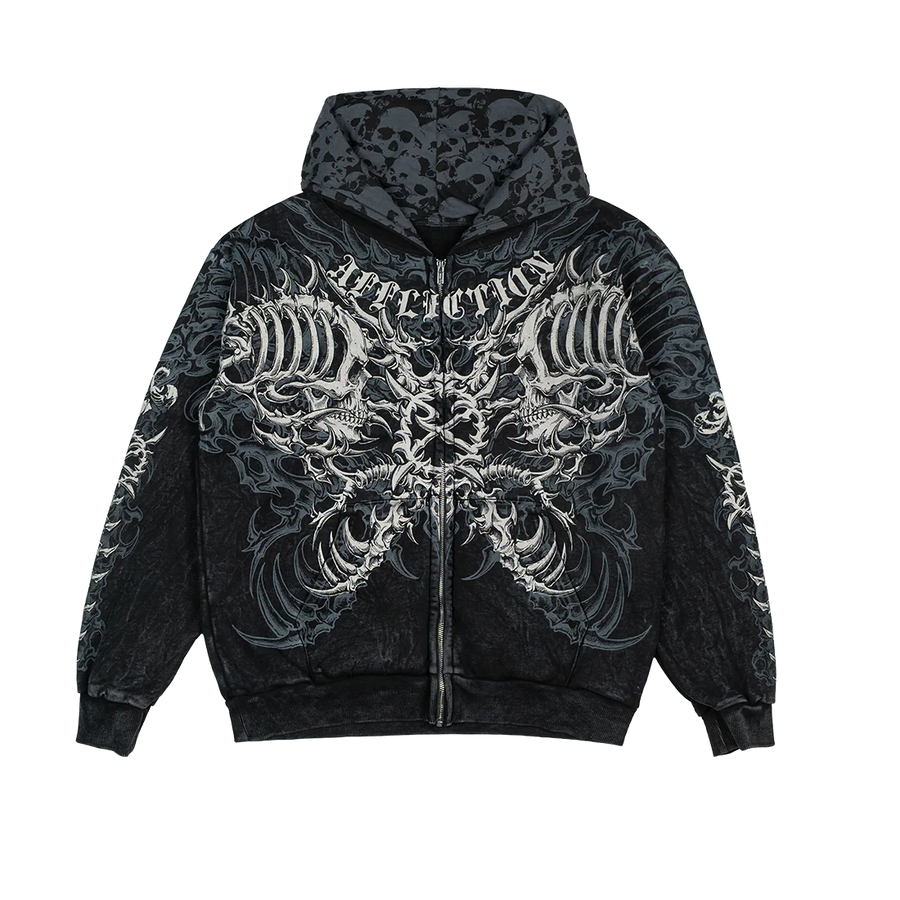 Ken Carson x Affliction Gorecore Lament Zip-Up