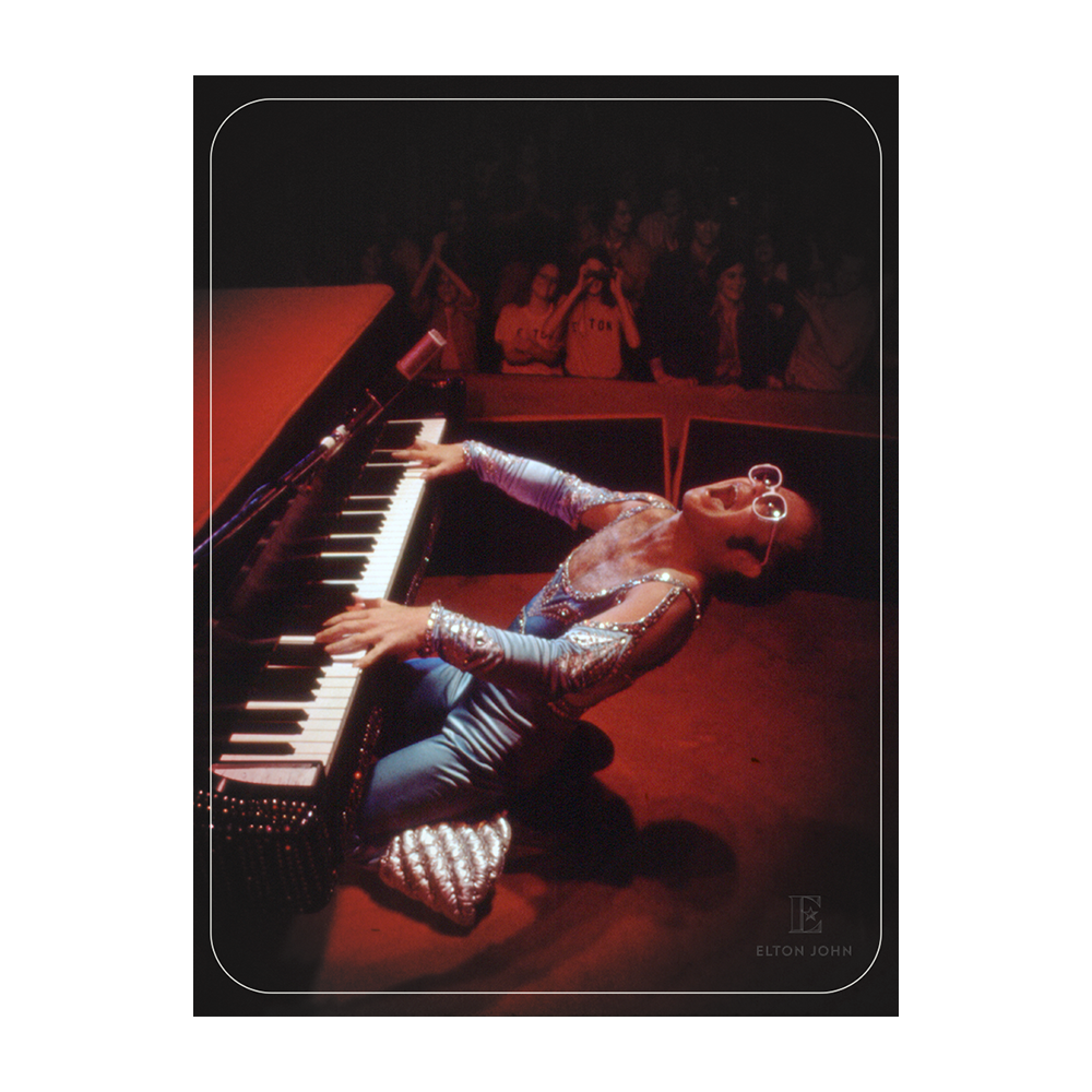 Elton John Never Too Late Lithograph
