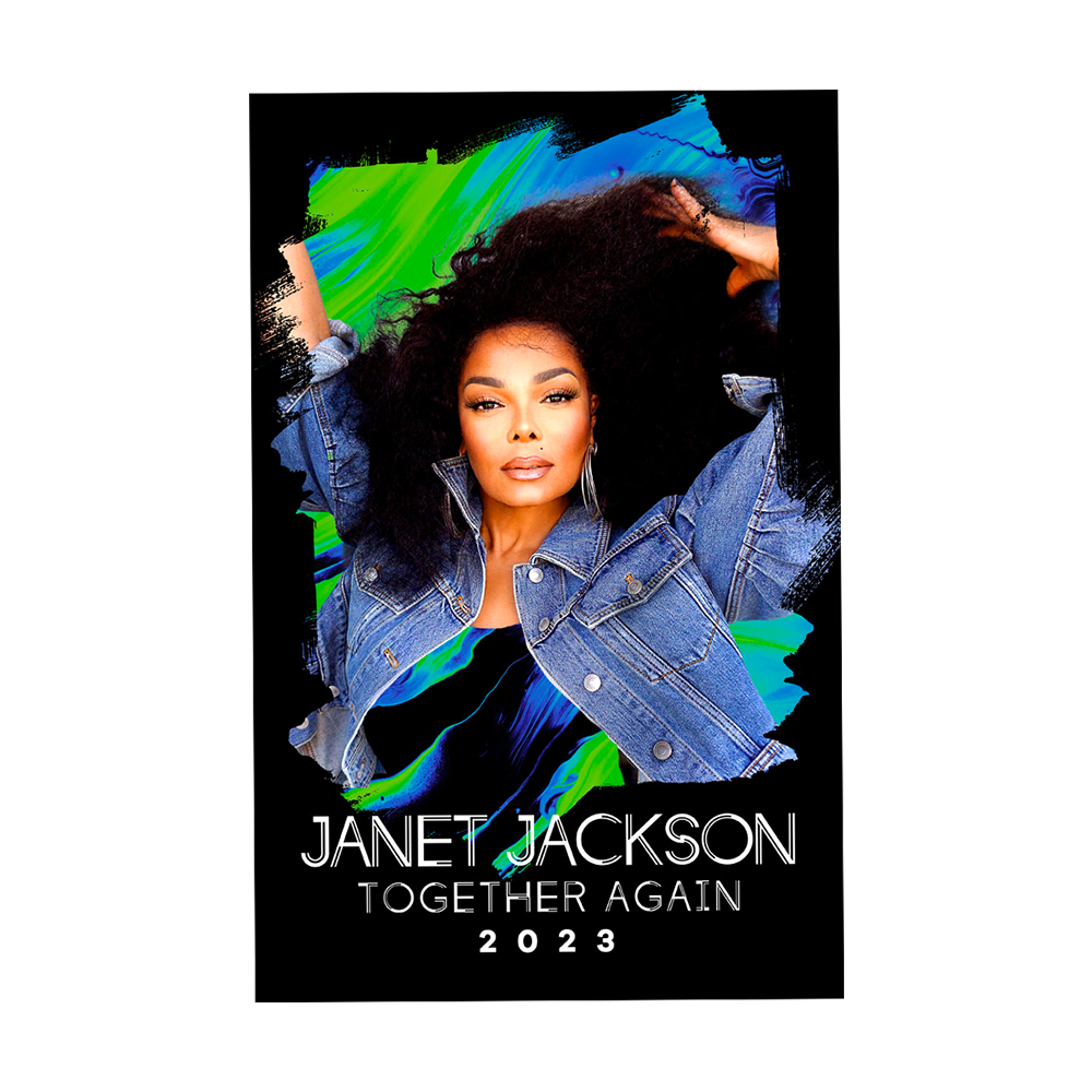 Janet Jackson Together Again 2023 Poster