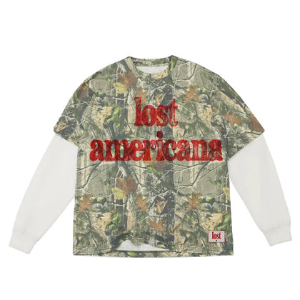 Long Sleeve 2fer Tee