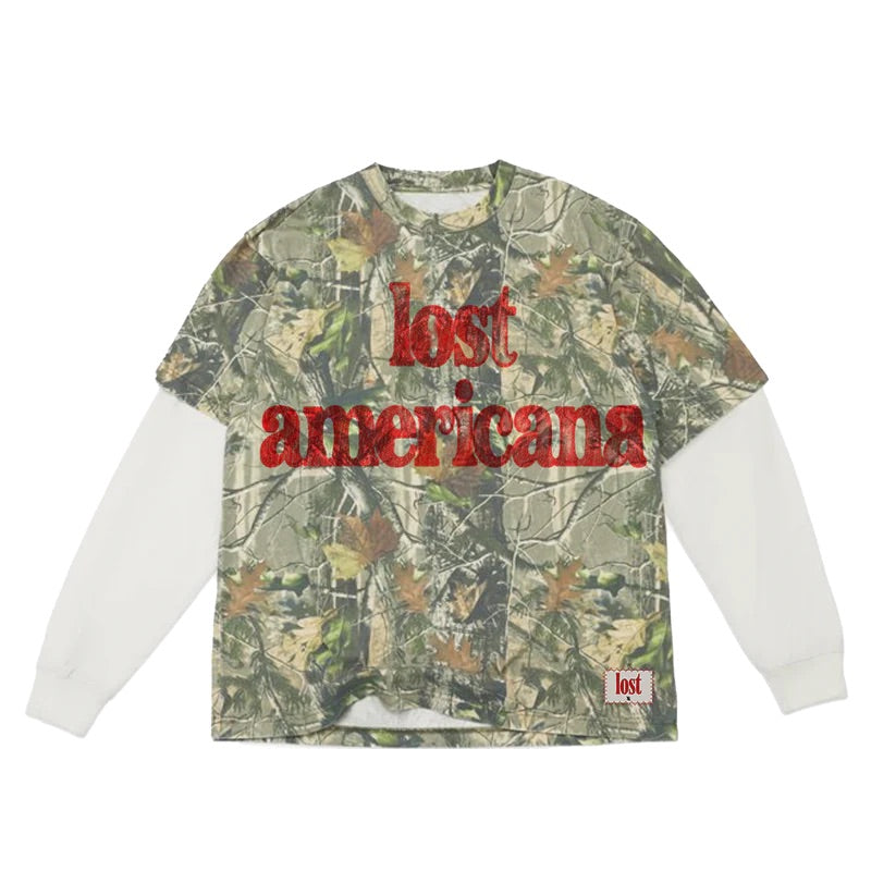 Long Sleeve 2fer Tee