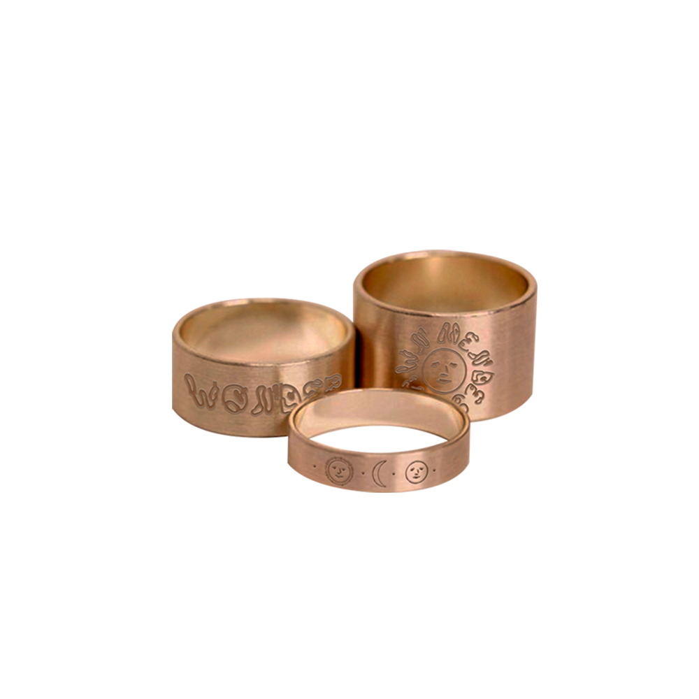 Shawn Mendes Wonder Brass Ring Set