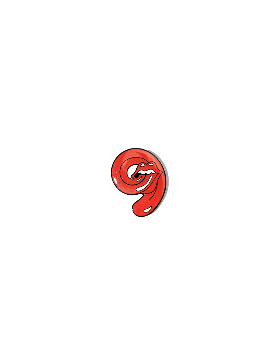 The Rolling Stones No9 Pin Badge