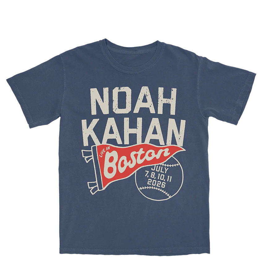 Noah Kahan Live in Boston 2026 Event T-Shirt