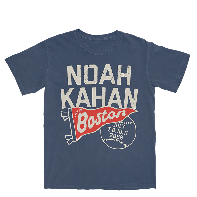 Noah Kahan Live in Boston 2026 Event T-Shirt