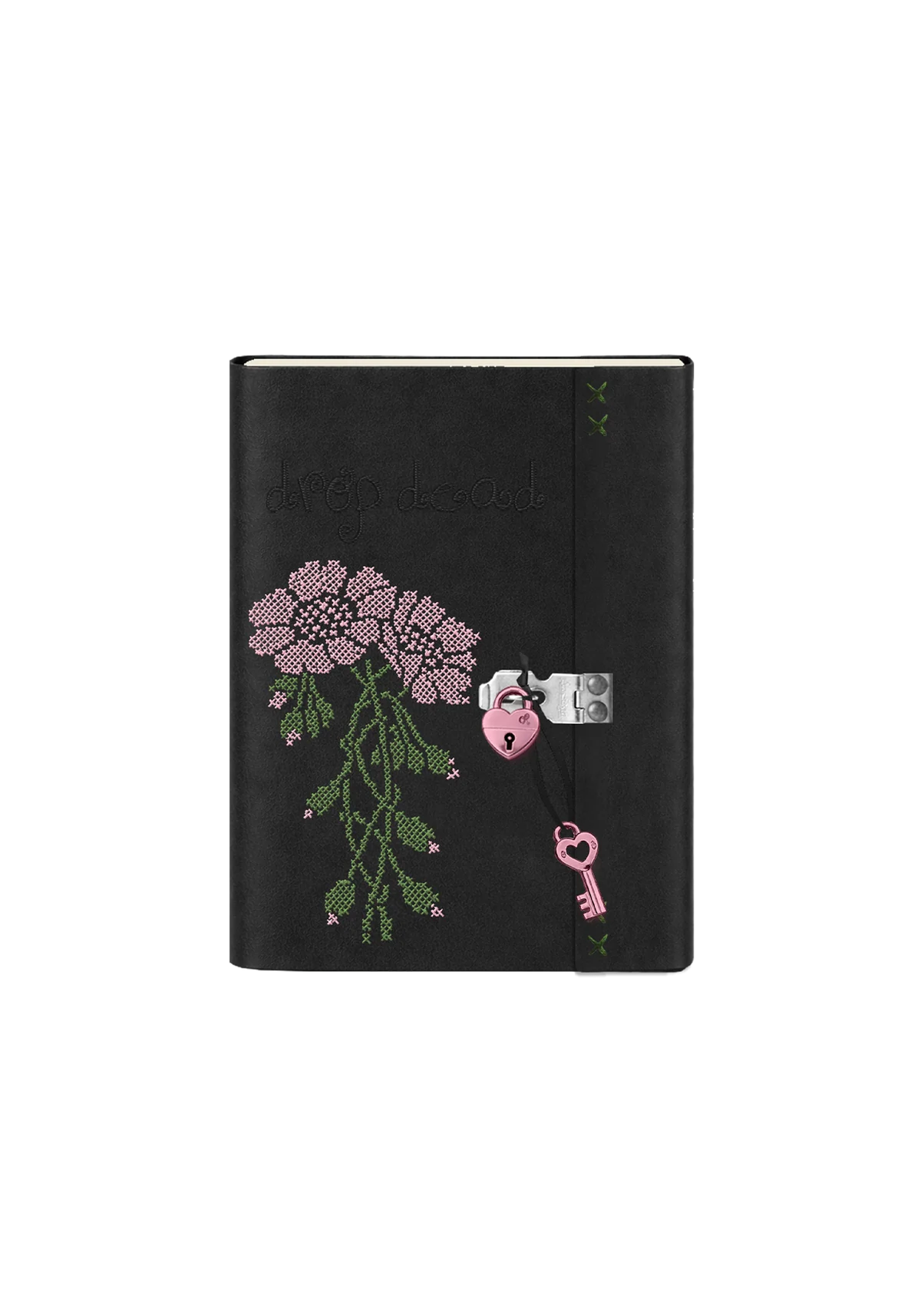 Olivia Rodrigo Drop Dead Heart Keyed Padlock Journal