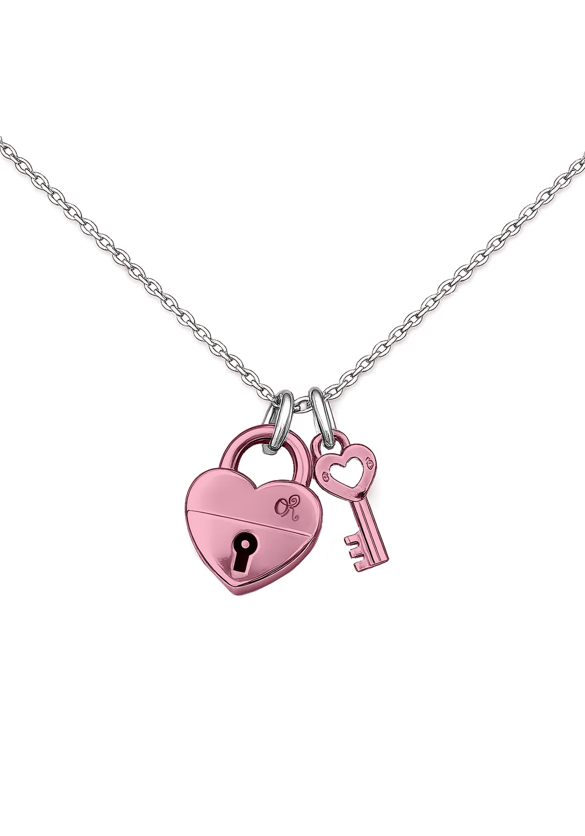 Olivia Rodrigo Drop Dead Heart Keyed Padlock Necklace
