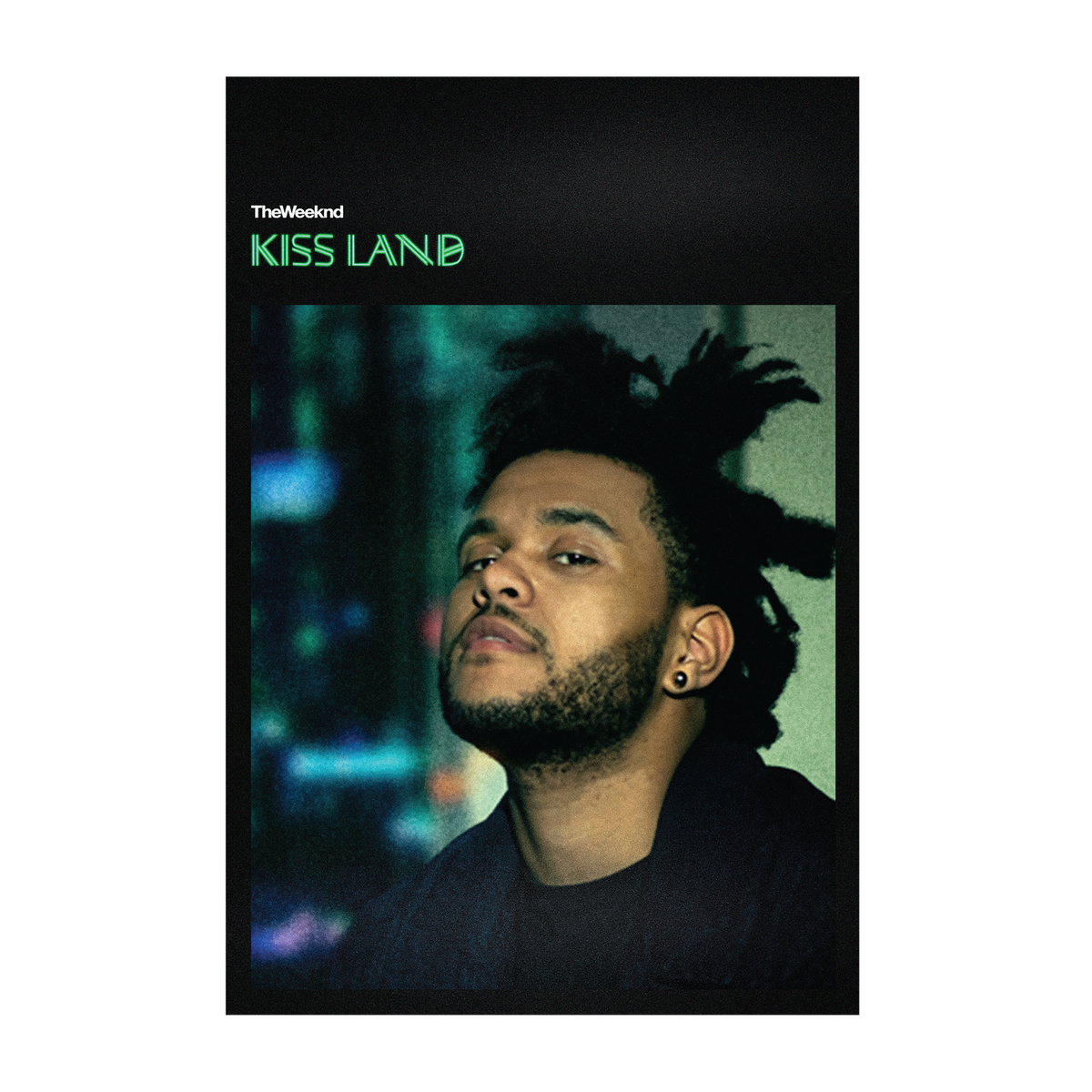 The Weeknd Kiss Land Cover Poster