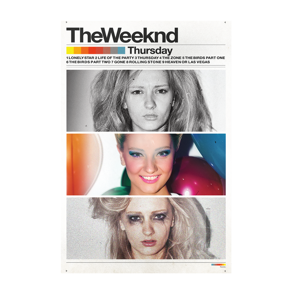 The Weeknd Thursday Cover Poster