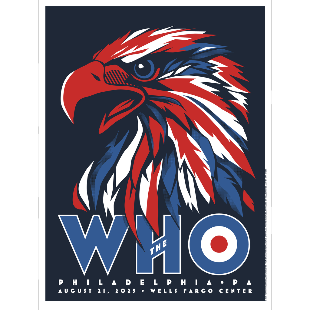 The Who Philly Poster