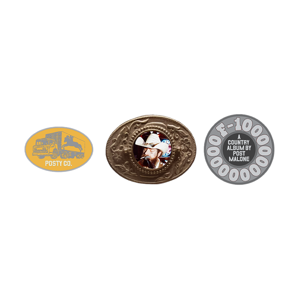 Post Malone Pin Set