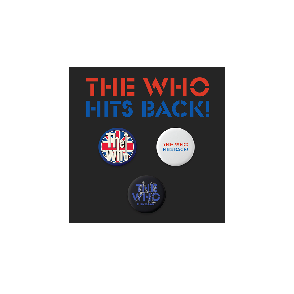 The Who Hits Back Pin Set